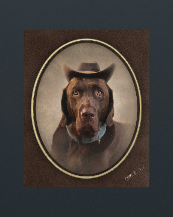 Cowboy Portrait - Print