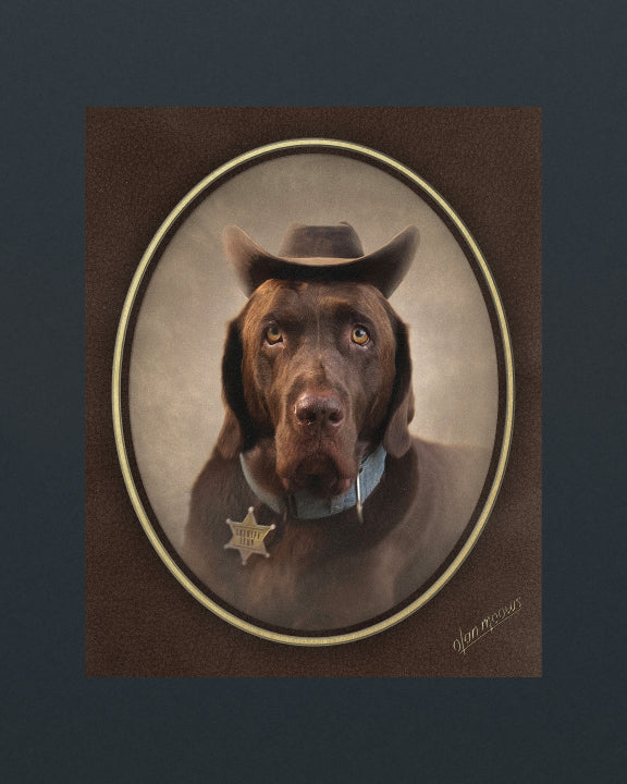 Cowboy Portrait - Print