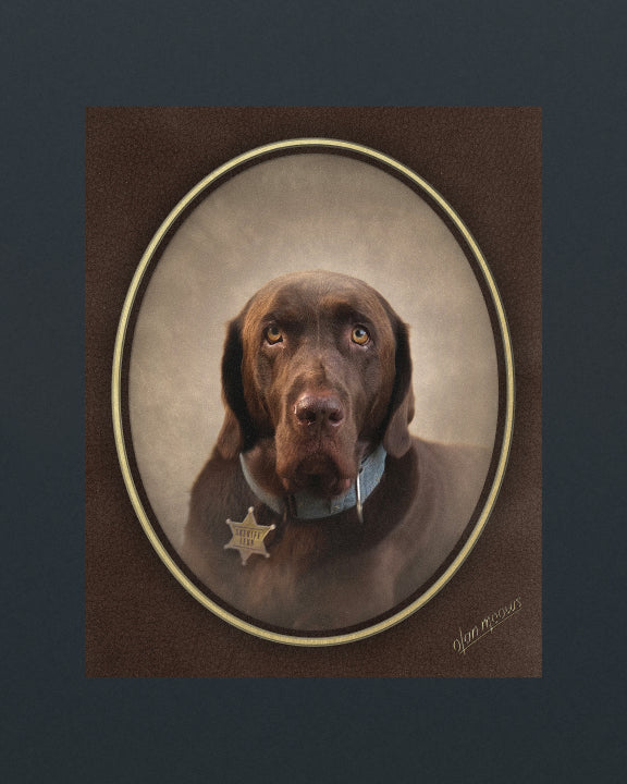 Cowboy Portrait - Print