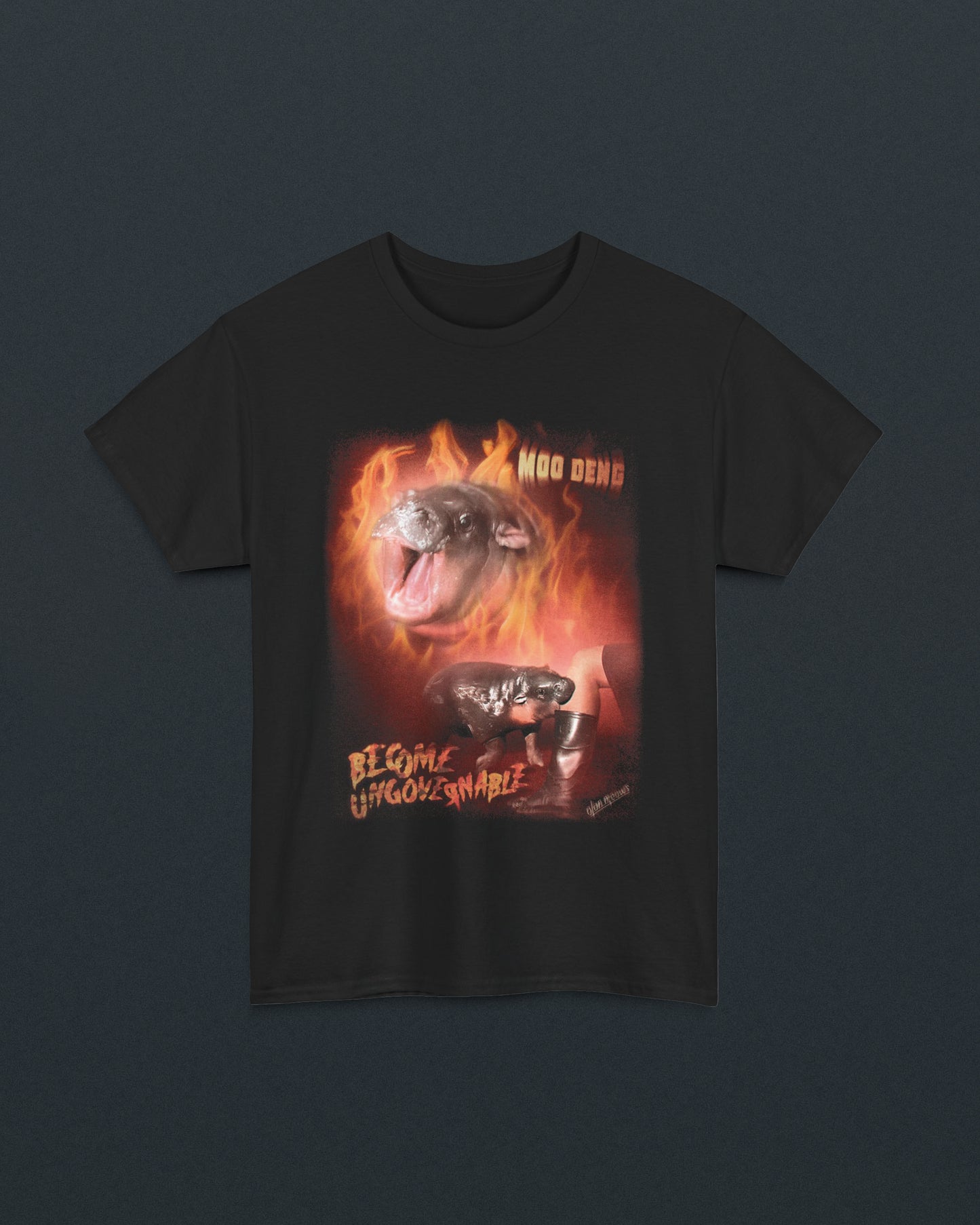 Moo Deng Become Ungovernable Tee