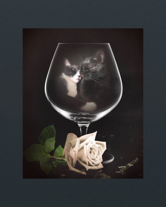 Brandy Glass Portrait - Print