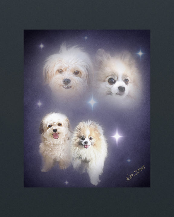 Sparkle Portrait - Print