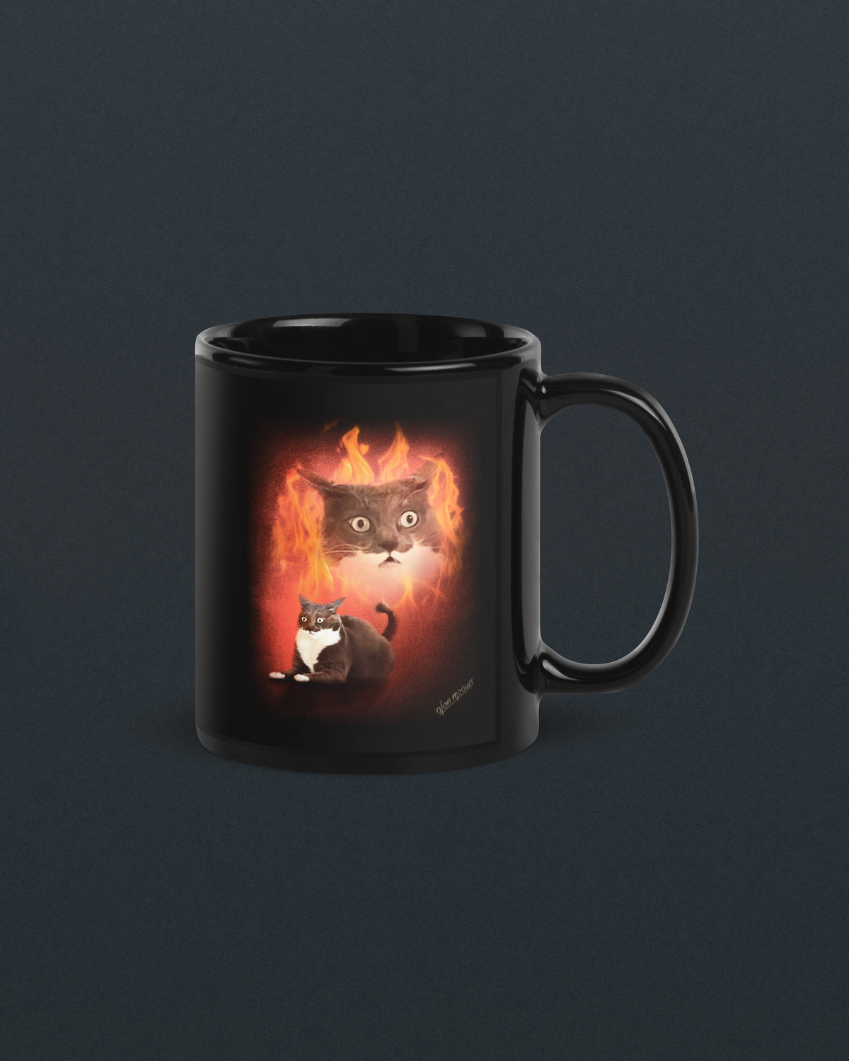 Squeaky Joe Flames Mug
