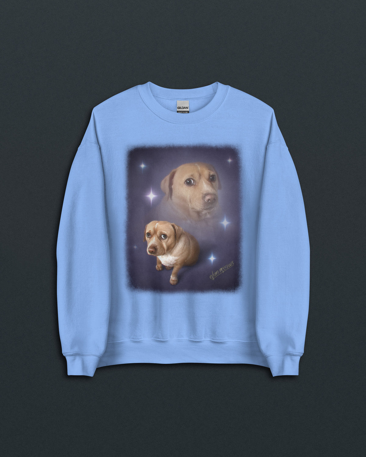 Cashew Sparkle Crew Neck Sweatshirt