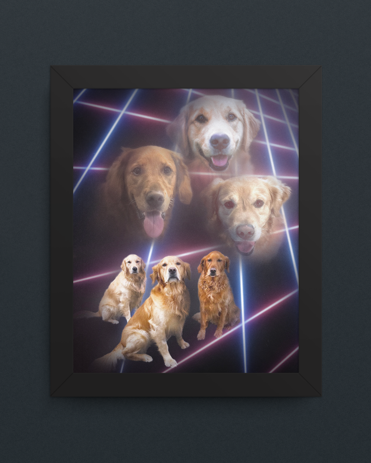 Custom Portrait Framed Print Add-On