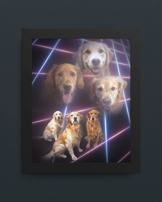 Custom Portrait Framed Print Add-On