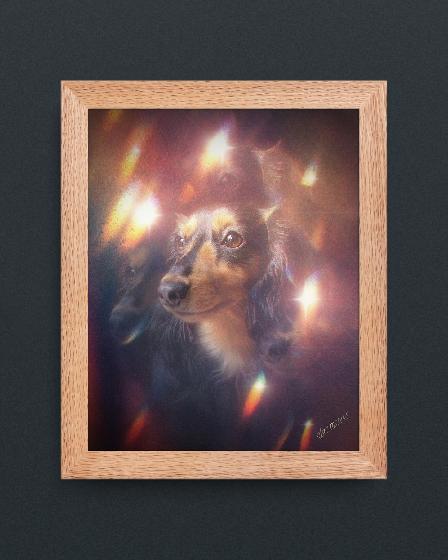 Custom Portrait Framed Print Add-On