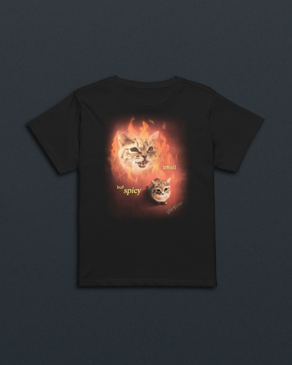 Jiggy Flames Women's Baby Tee