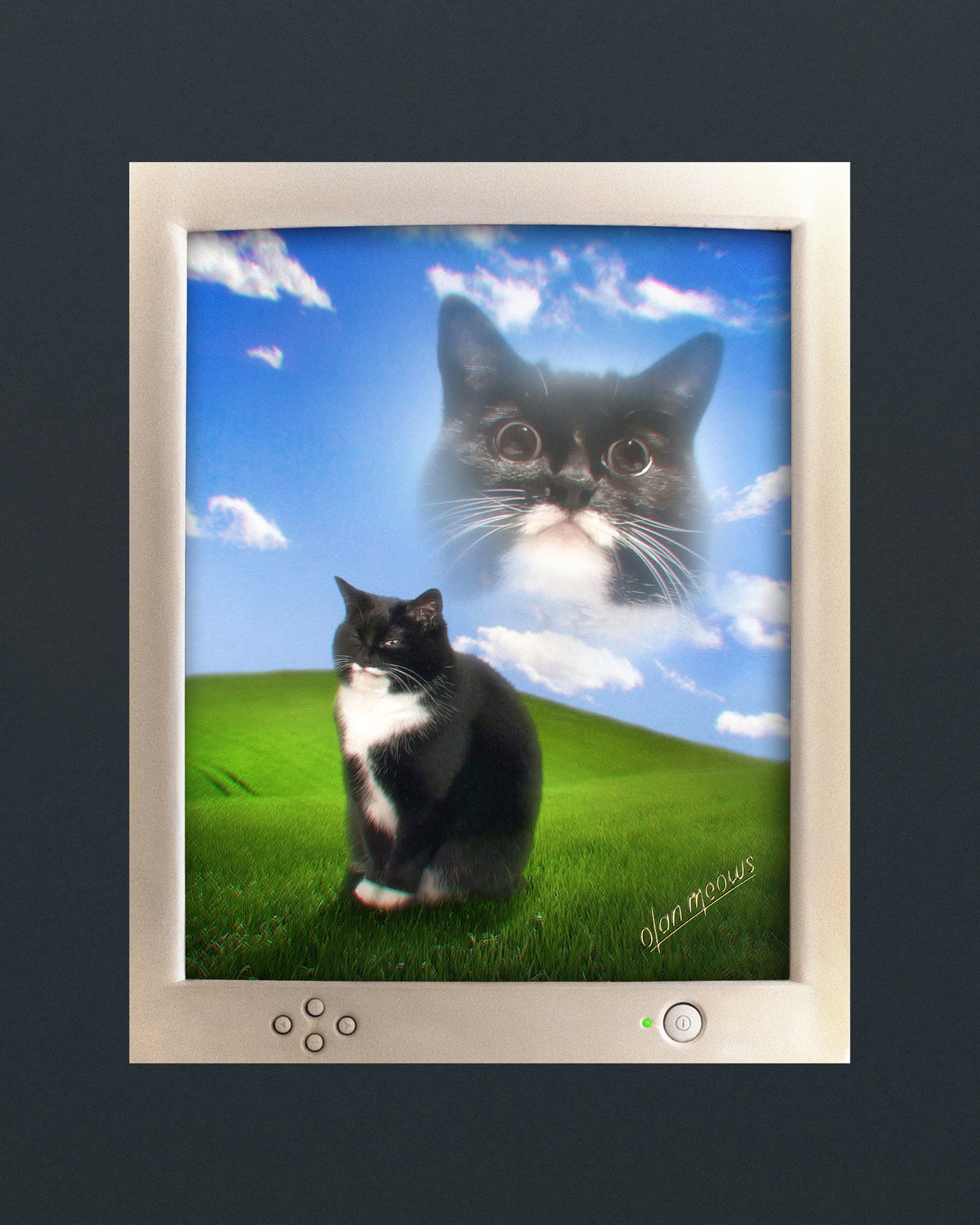 Vintage PC Digital Portrait