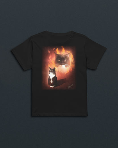 Jyn Flames Women's Baby Tee