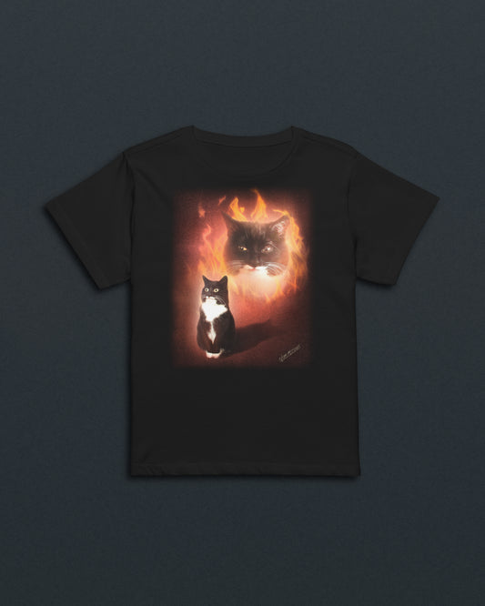 Jyn Flames Women's Baby Tee