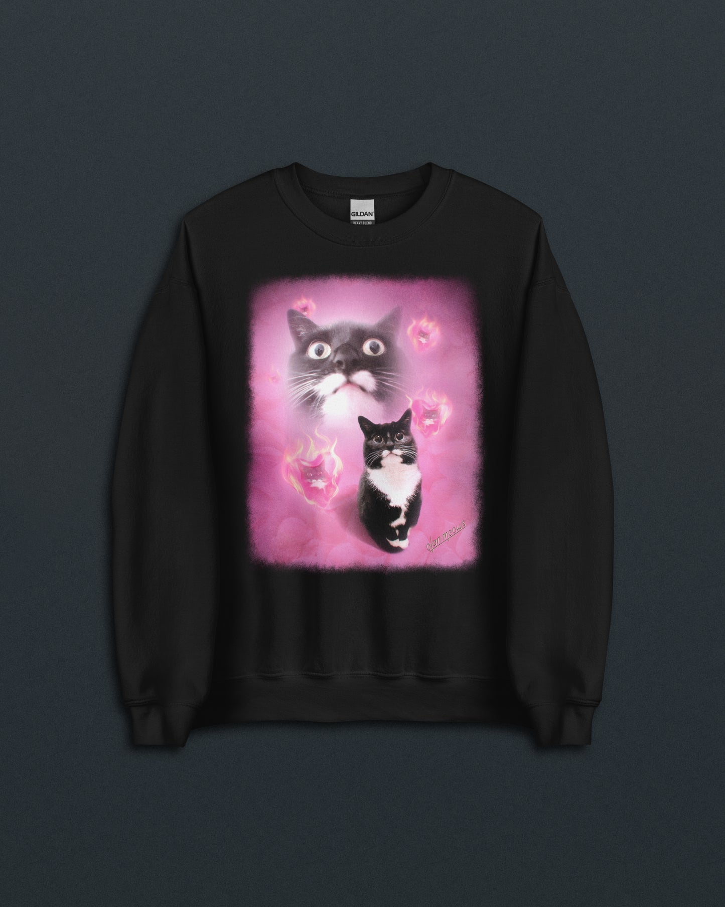 Jyn Heartburn Crew Neck Sweatshirt