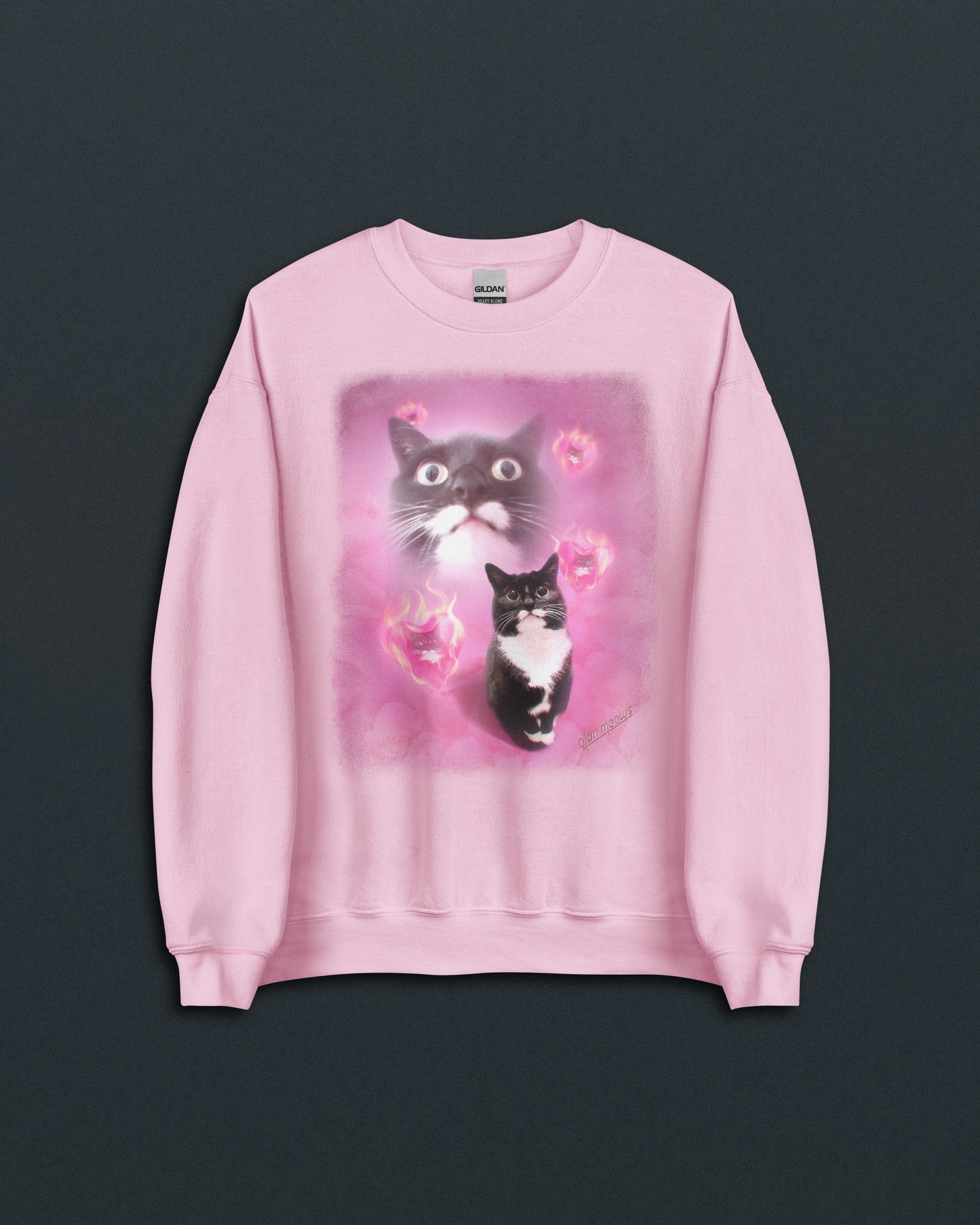 Jyn Heartburn Crew Neck Sweatshirt