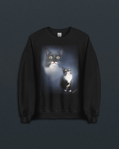 Jyn Navy Crew Neck Sweatshirt