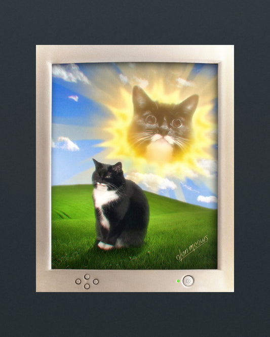 Vintage PC Digital Portrait