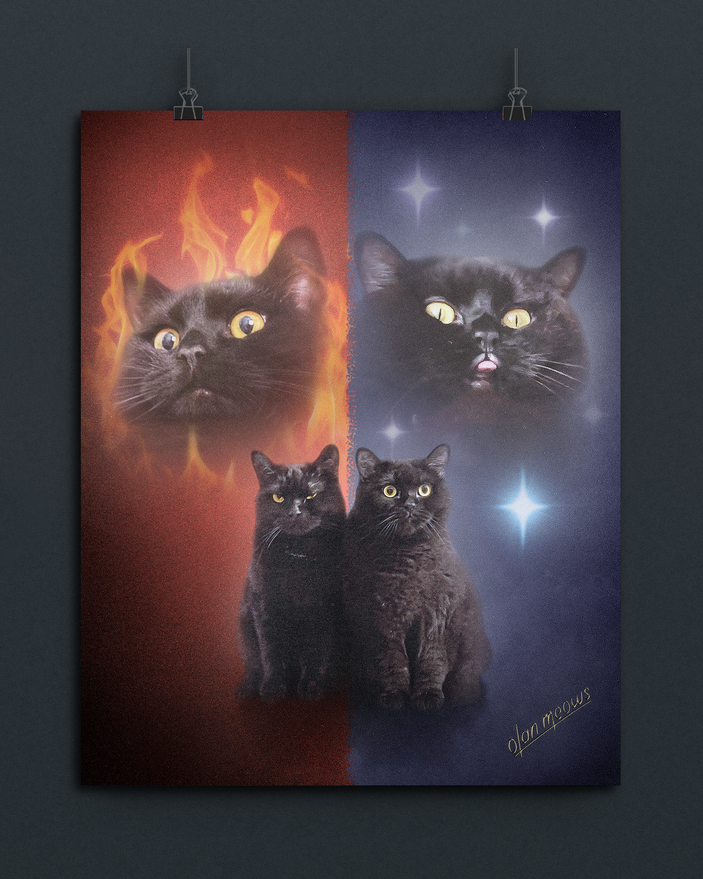 Salem & Shoyu Duo Print