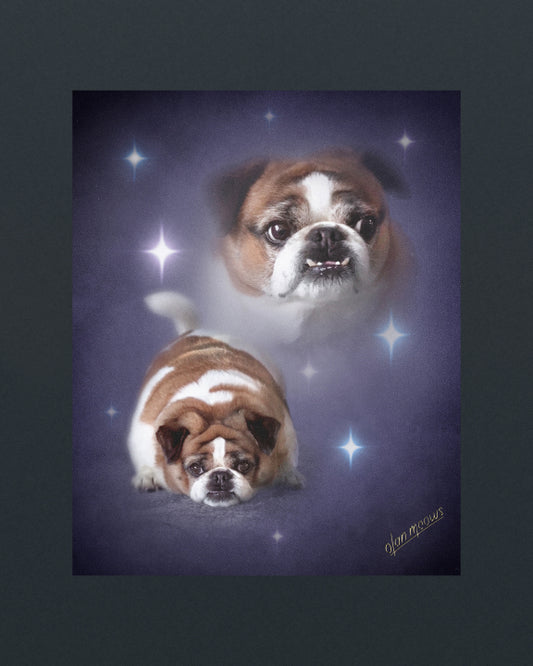 Sparkle Portrait - Print