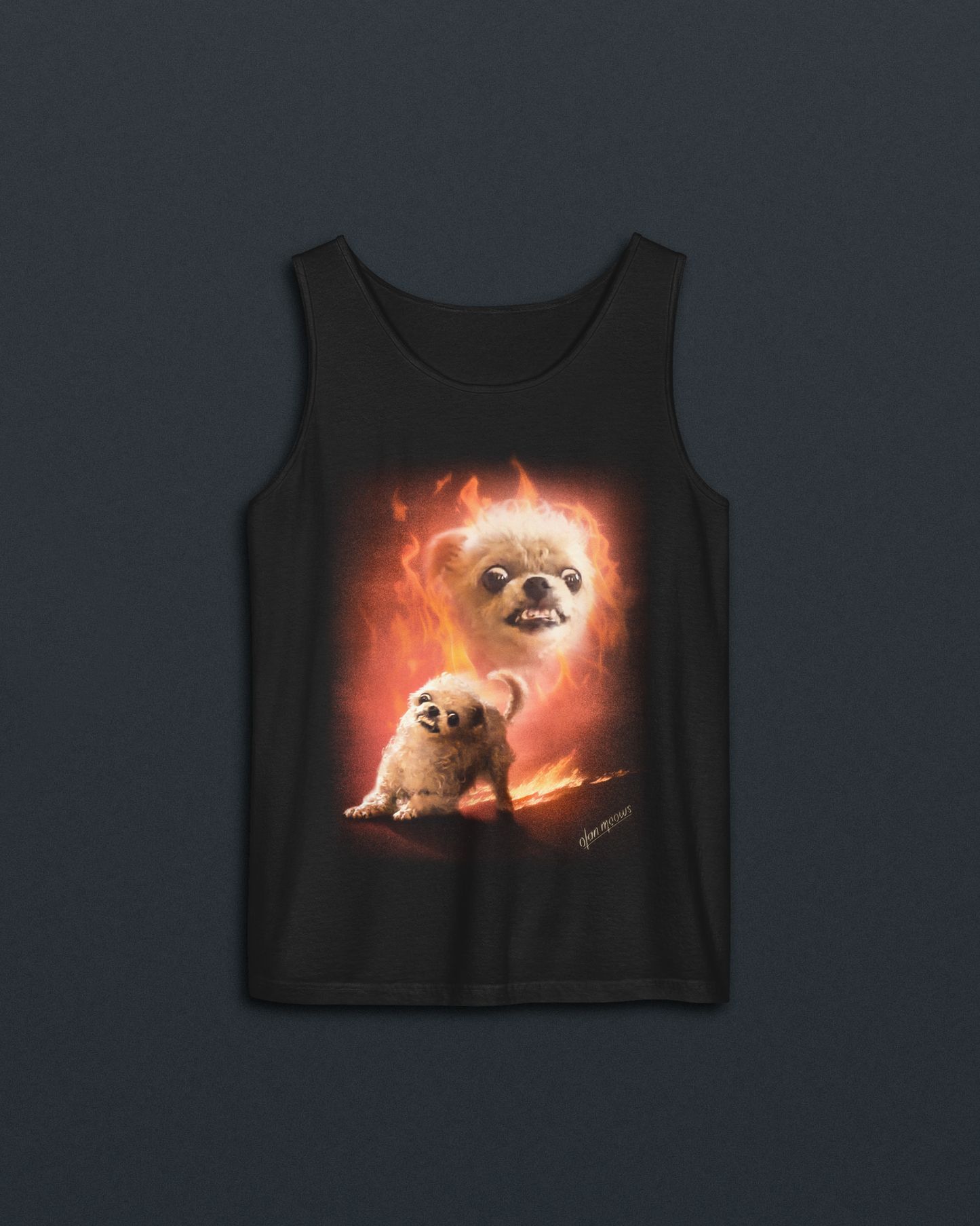 Spud Flames Tank