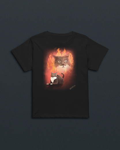 Squeaky Joe Flames Women's Baby Tee