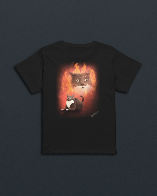 Squeaky Joe Flames Women's Baby Tee