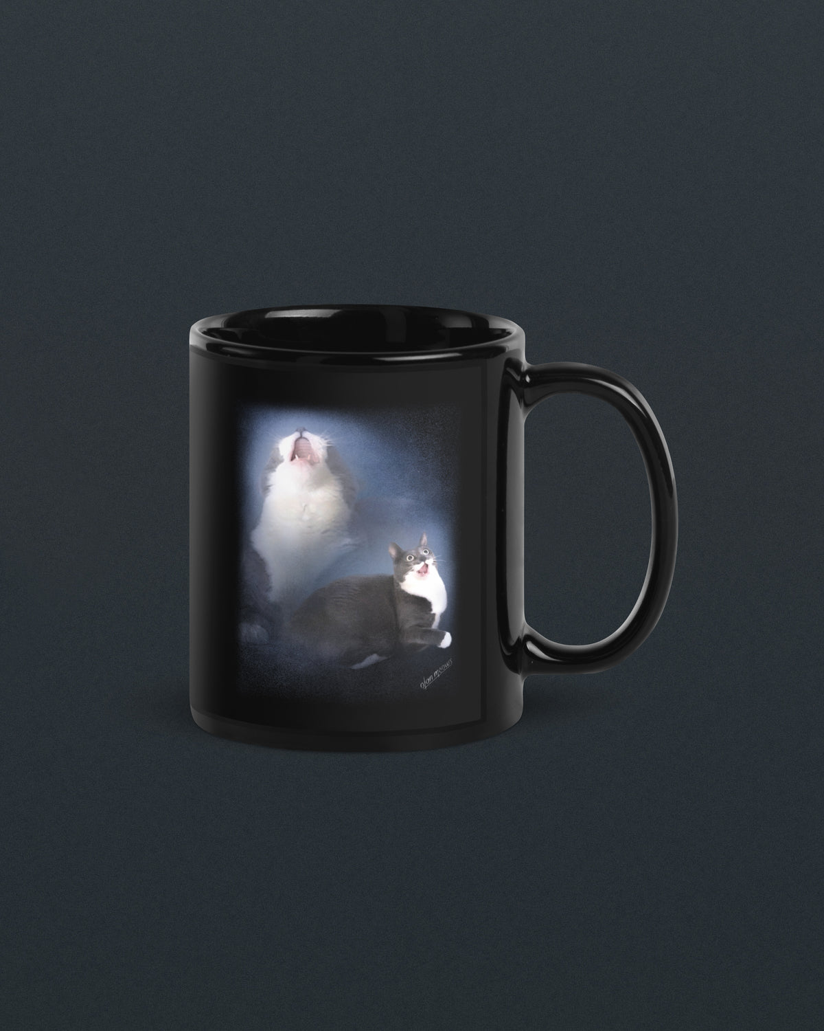 Squeaky Joe Navy Mug
