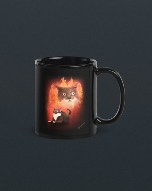 Squeaky Joe Flames Mug