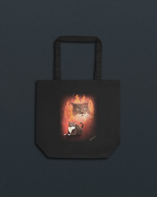 Squeaky Joe Flames Tote
